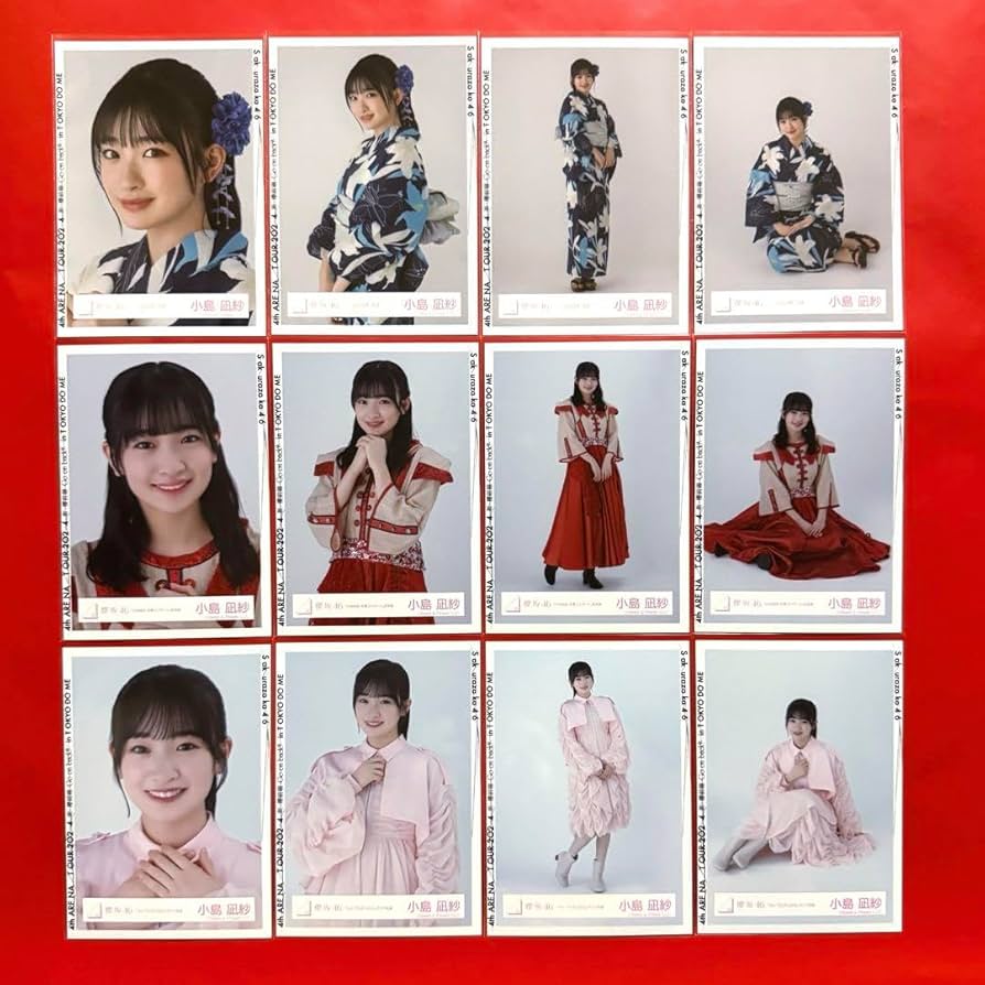 小島凪紗 生写真 12種 コンプ 浴衣 3rdTOUR ライブ 卒コン 赤衣装 小島凪紗 生写真 12種 コンプ 浴衣 3rdTOUR ライブ 卒コン 赤衣装